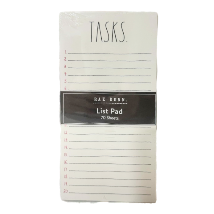 TASKS List Pad