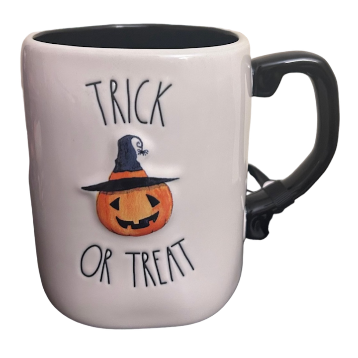 Rae Dunn M Stamped order Black Trick or Treat Mug