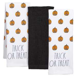 TRICK OR TREAT Kitchen Towels