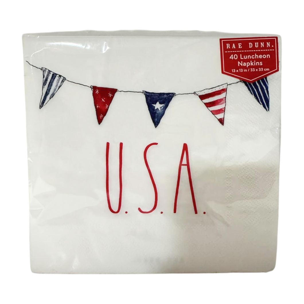 USA Luncheon Napkins