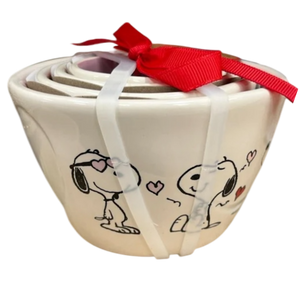 SNOOPY VALENTINE'S DAY Measuring Cups ⤿