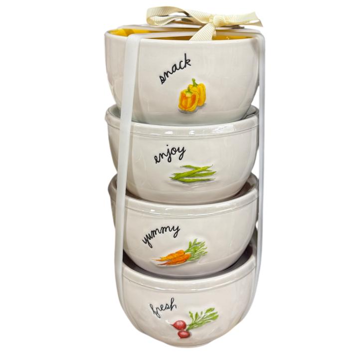 VEGETABLE Bowl Stack