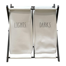 Load image into Gallery viewer, LIGHTS &amp; DARKS Laundry Basket
