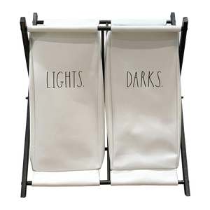 LIGHTS & DARKS Laundry Basket