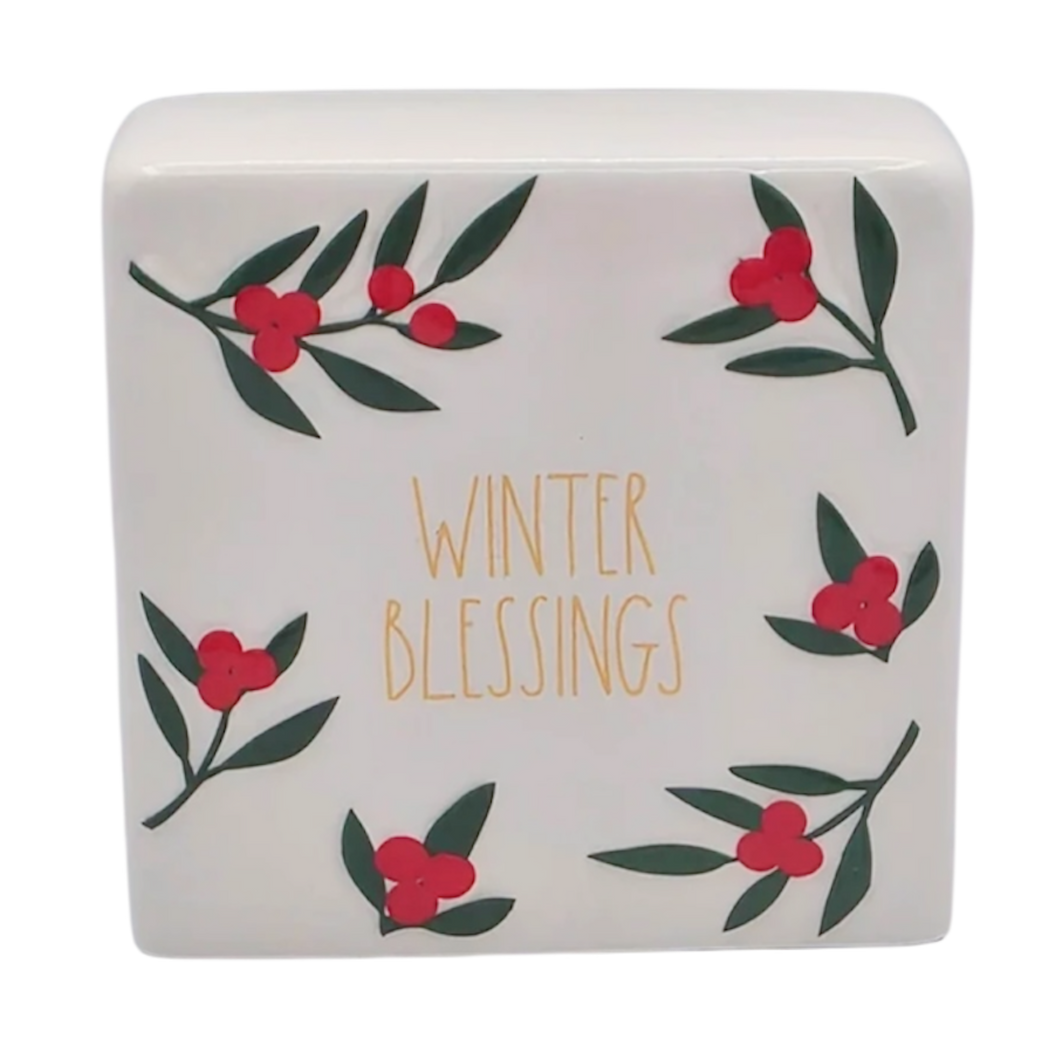 WINTER BLESSINGS Block