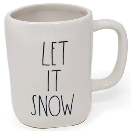 Rae popular Dunn Let It Snow Canister and Mug