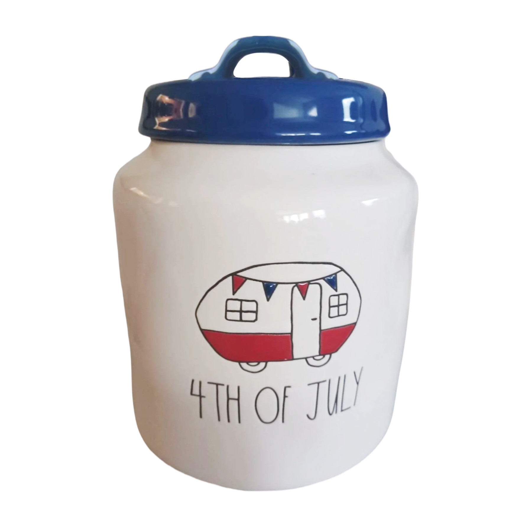 Rae Dunn Home Of The deals Brave Canister and 4th Of July Loaf Pan