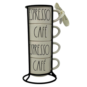 ESPRESSO & CAFE Mug Stack