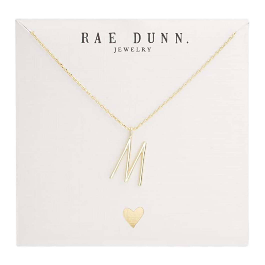 M INITIAL Necklace