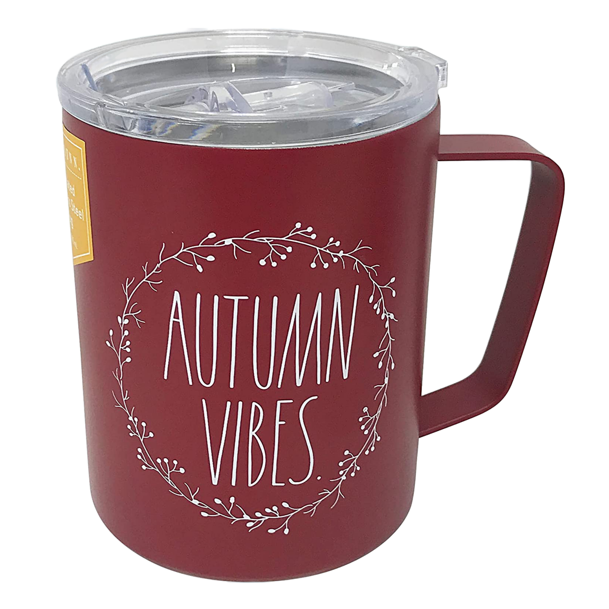 Rae Dunn HO HO HO Insulated Travel Tumbler – 17 Oz Stainless Steel Christmas Mug
