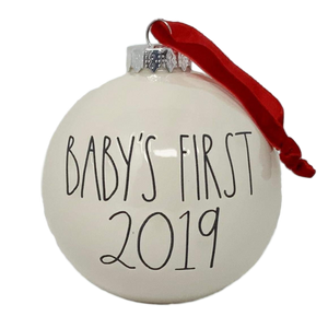BABY'S FIRST 2019 Ornament