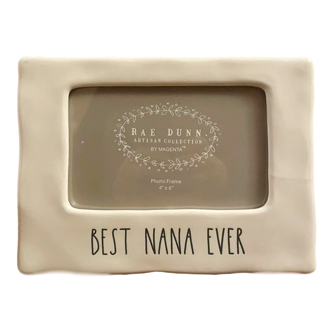 BEST NANA EVER Picture Frame