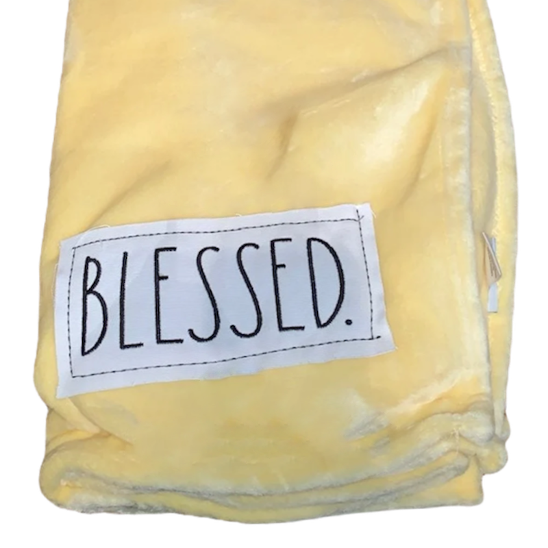 Blessed rae dunn blanket hot sale