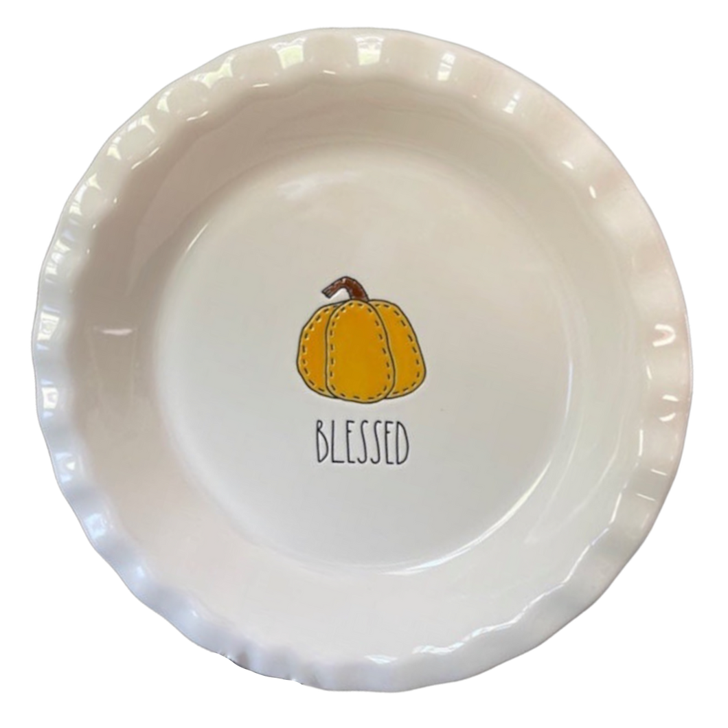 BLESSED Pie Plate