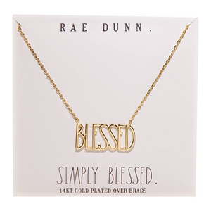 BLESSED Necklace