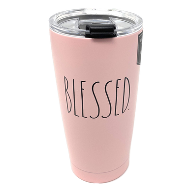Rae Dunn Hot Mama Coral Pink Insulated Stainless Steel Tumbler w/Lid – Aura  In Pink Inc.
