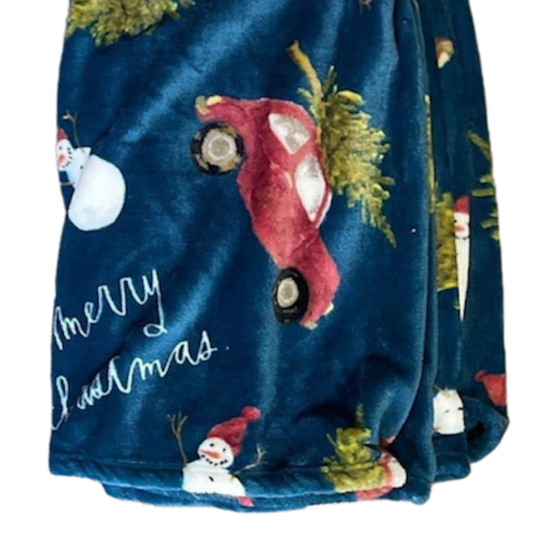 MERRY CHRISTMAS Blanket