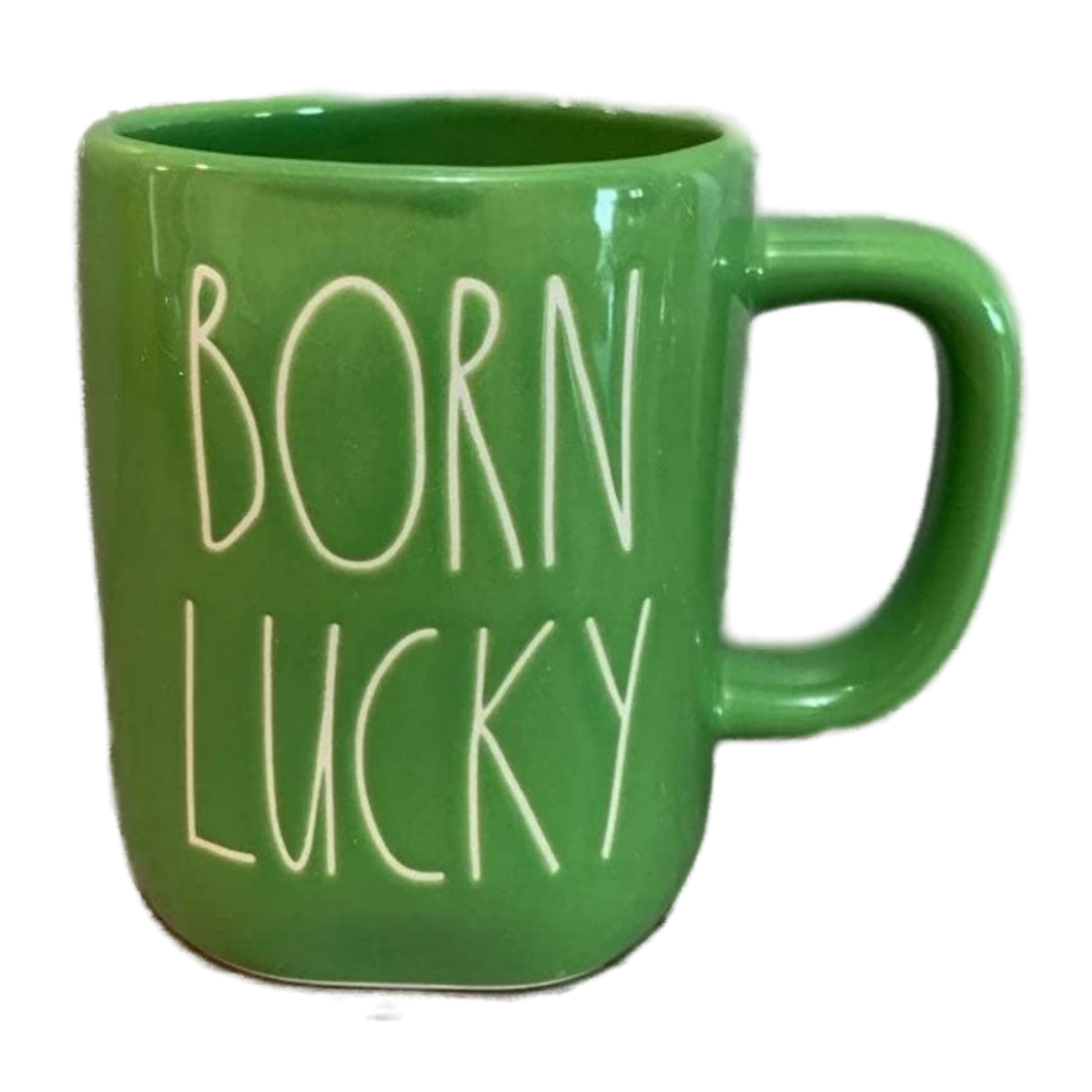 BORN LUCKY Mug