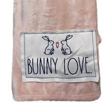 Load image into Gallery viewer, BUNNY LOVE Plush Blanket
