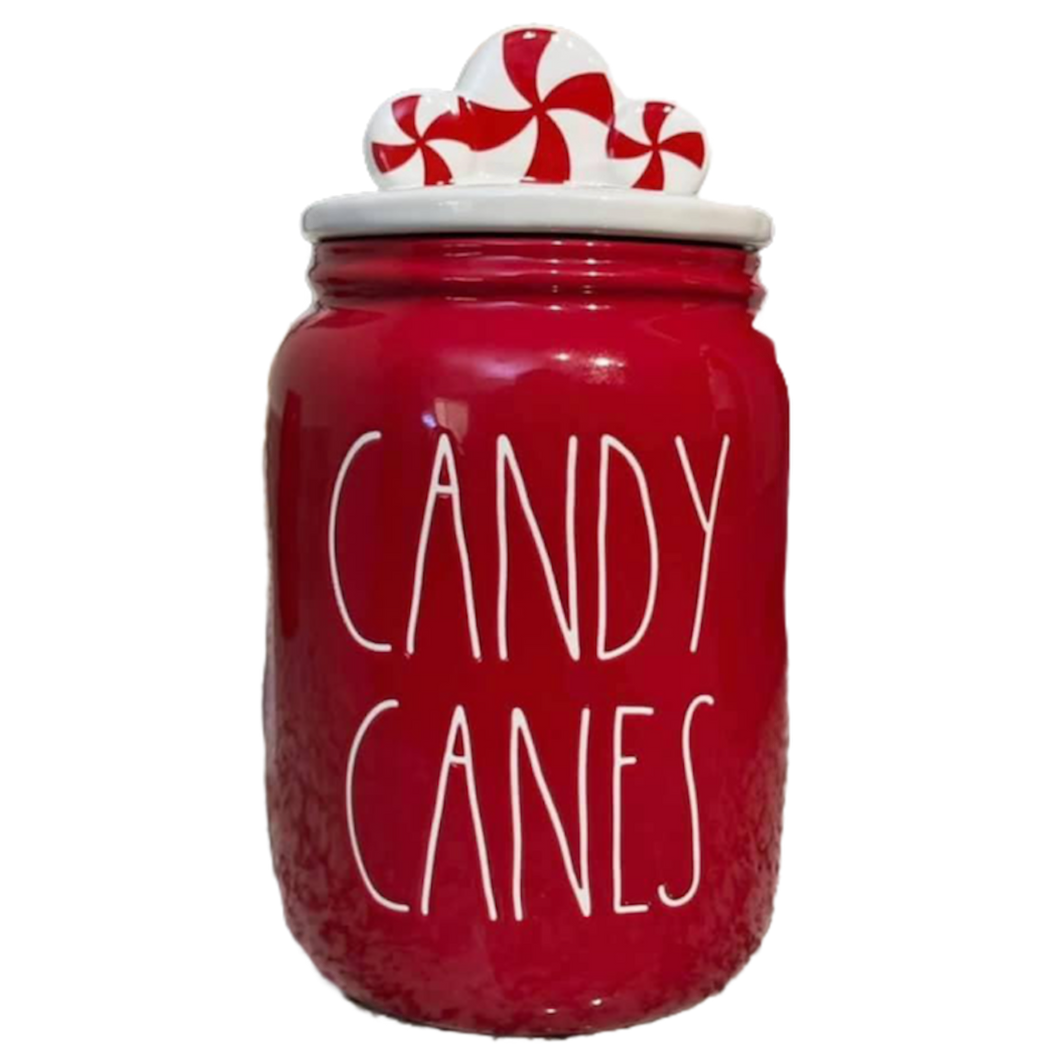 CANDY CANES Canister