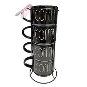 HEARTS & COFFEE Mug Stack ⤿