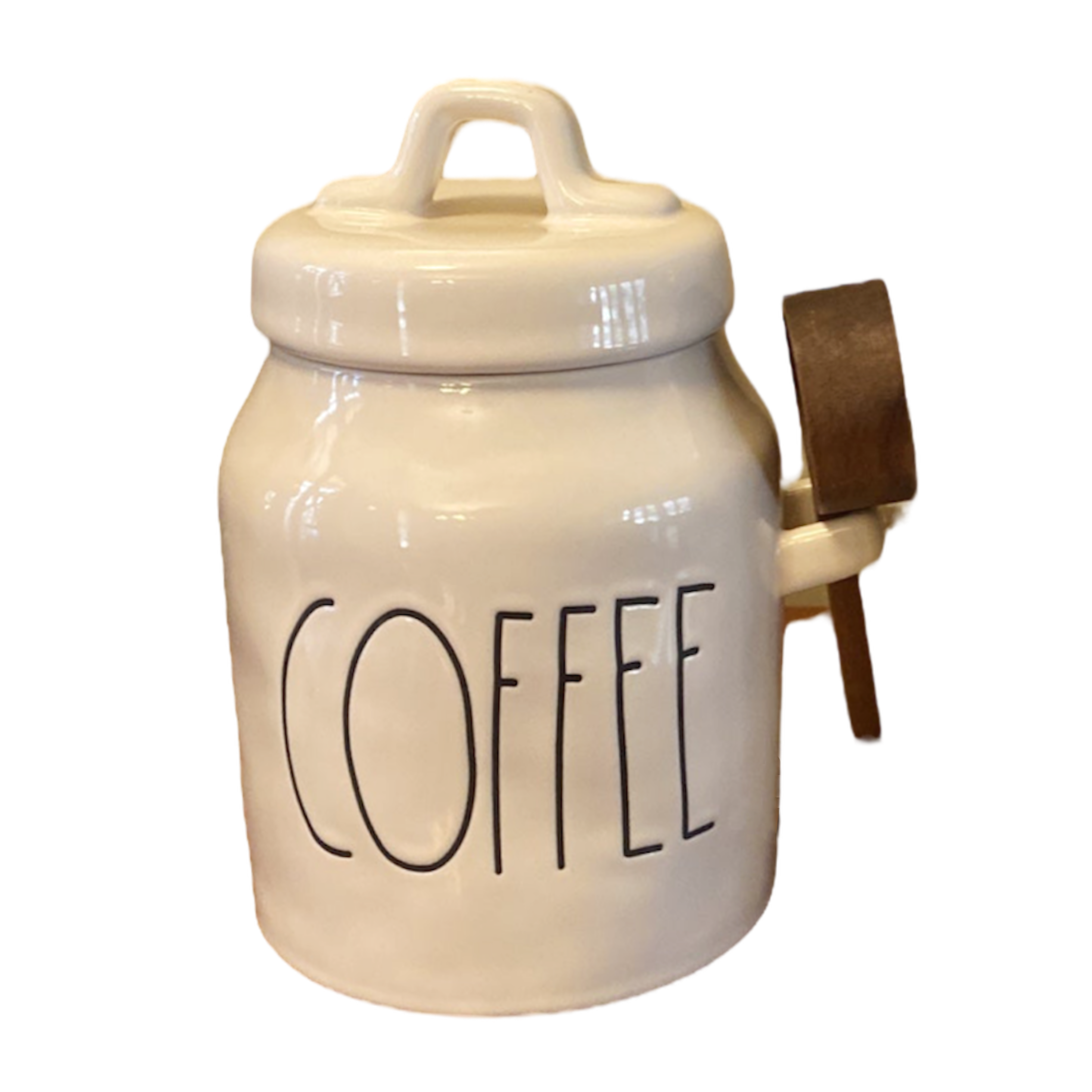 Rae Dunn COFFEE Canister with Scoop – Dunn Directory