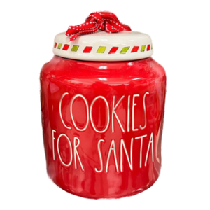 COOKIES FOR SANTA Canister