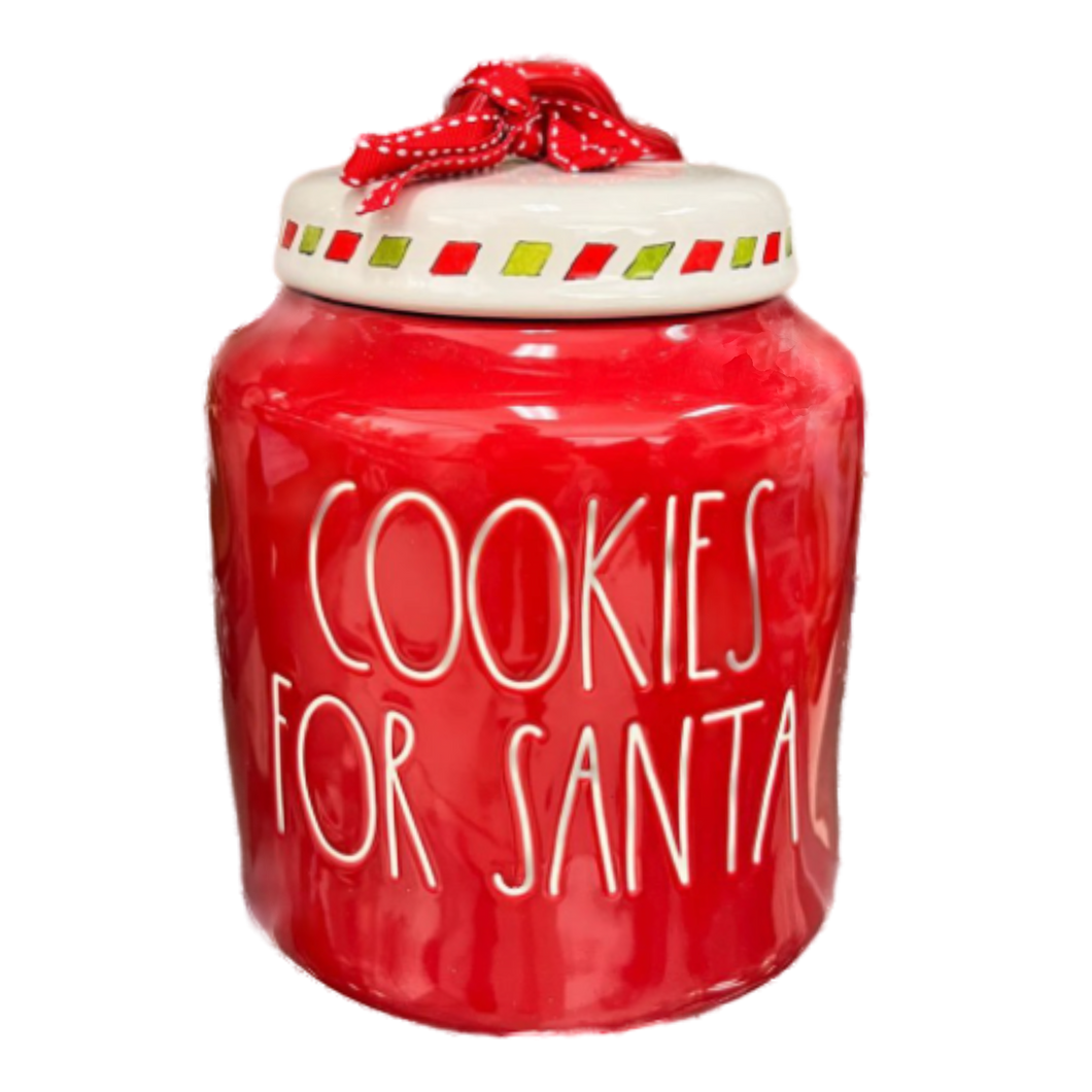 COOKIES FOR SANTA Canister