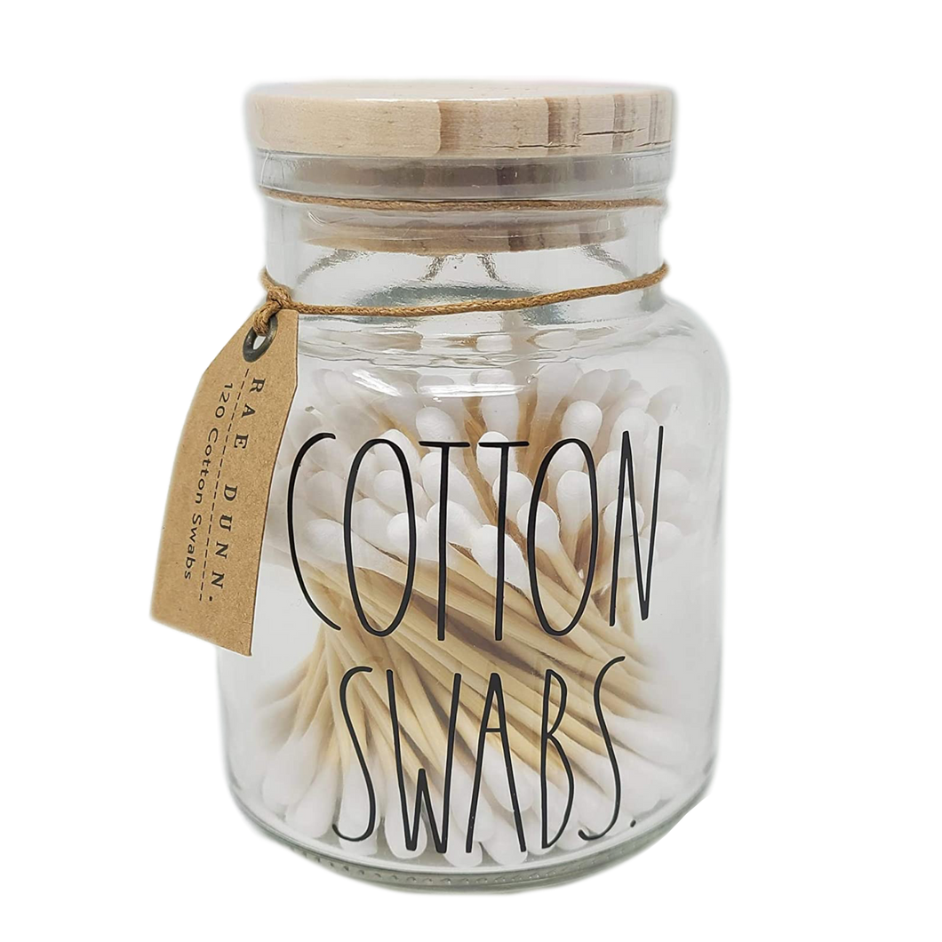 COTTON SWABS Jar