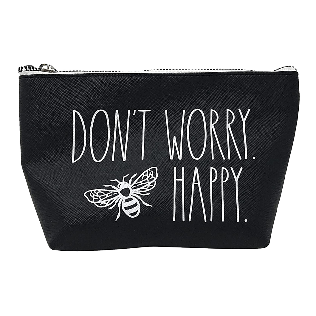 DON'T WORRY BEE HAPPY Cosmetic Pouch