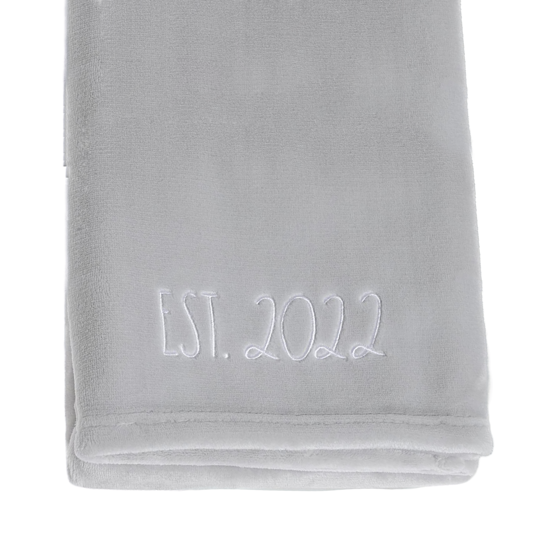 EST. 2022 Baby Blanket