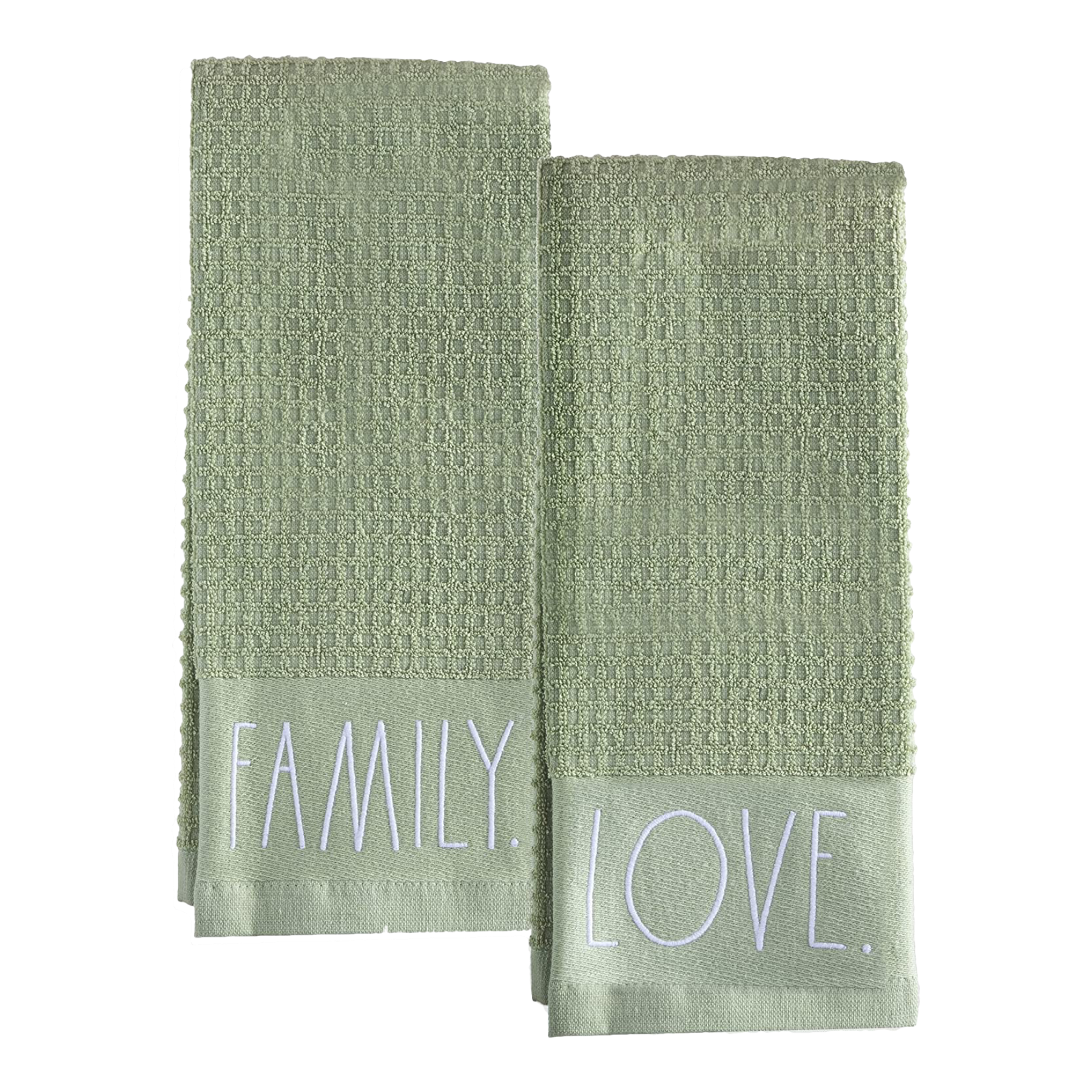 Rae Dunn newest CLEAN & FRESH Navy Bath Towel Set