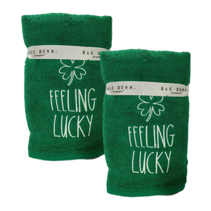FEELING LUCKY Hand Towels