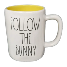 Load image into Gallery viewer, FOLLOW THE BUNNY Mug
