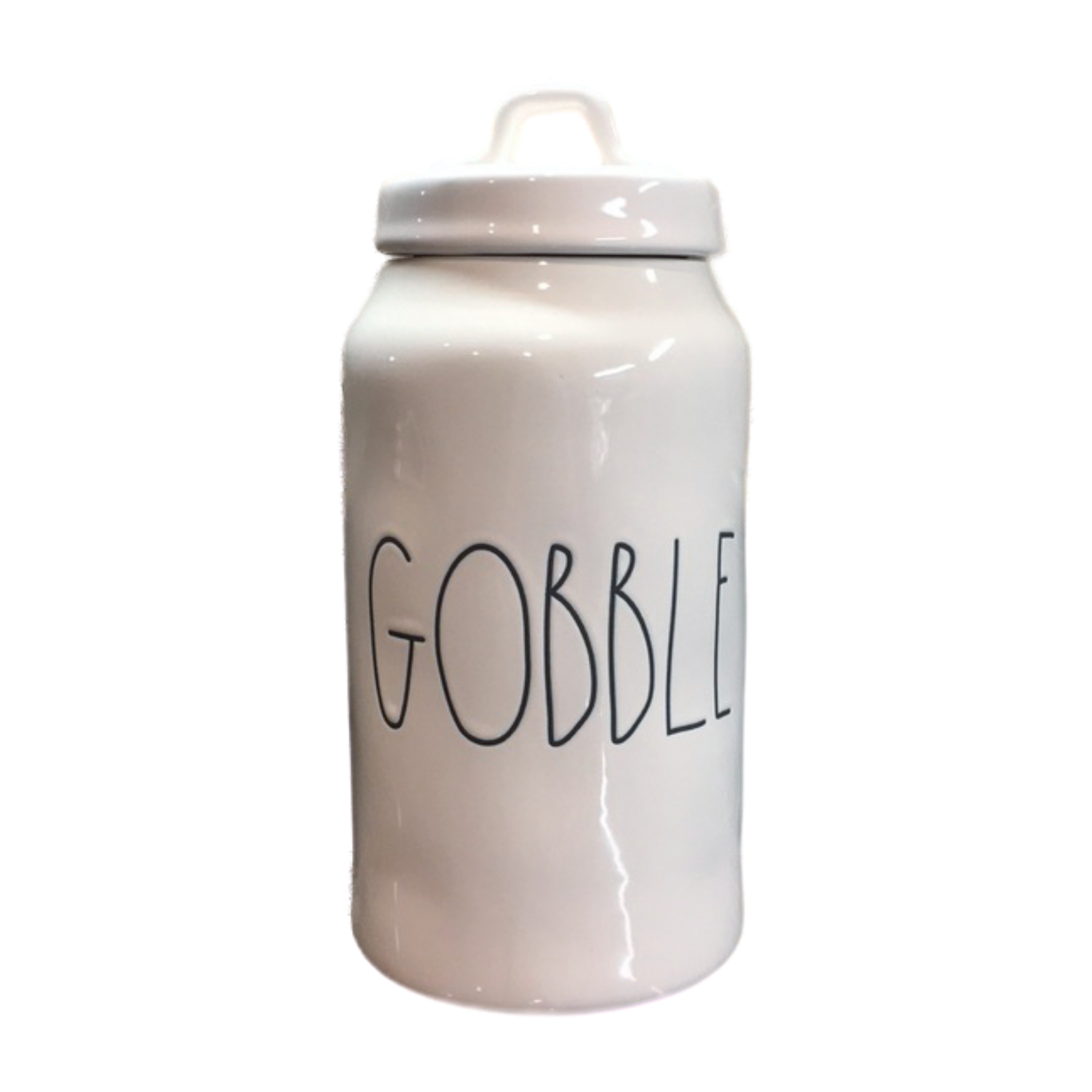 2018/2019 Rae Dunn Thanksgiving LL Canister Set: Gobble, top Family, & Gather