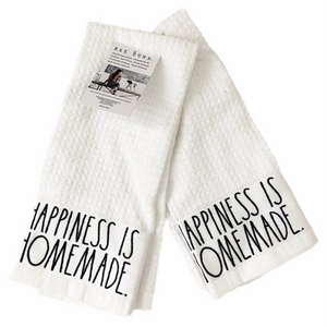 HAPPINESS IS HOMEMADE Kitchen Towels