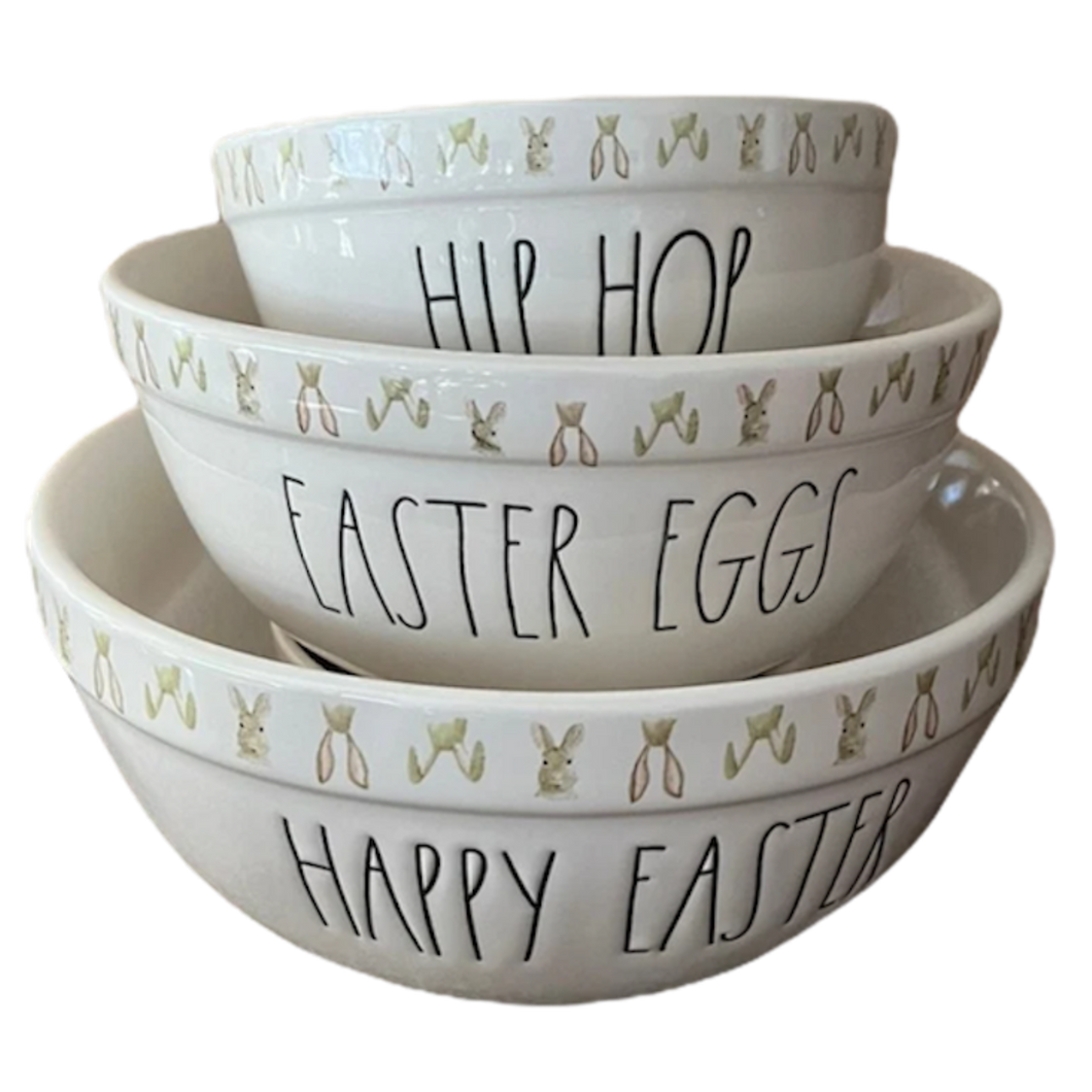 HAPPY EASTER Mixing Bowl Set
