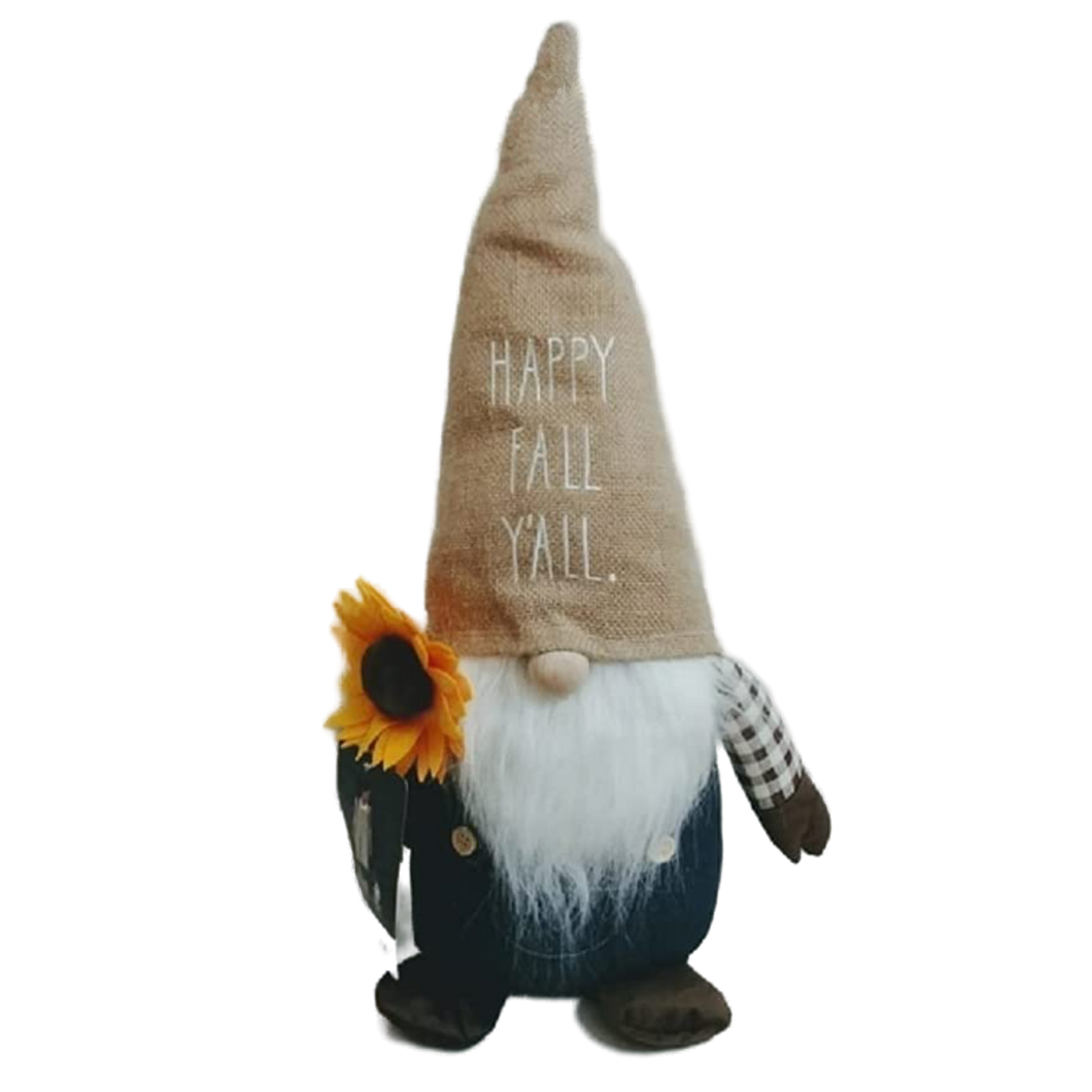 HAPPY FALL Y'ALL Plush Gnome