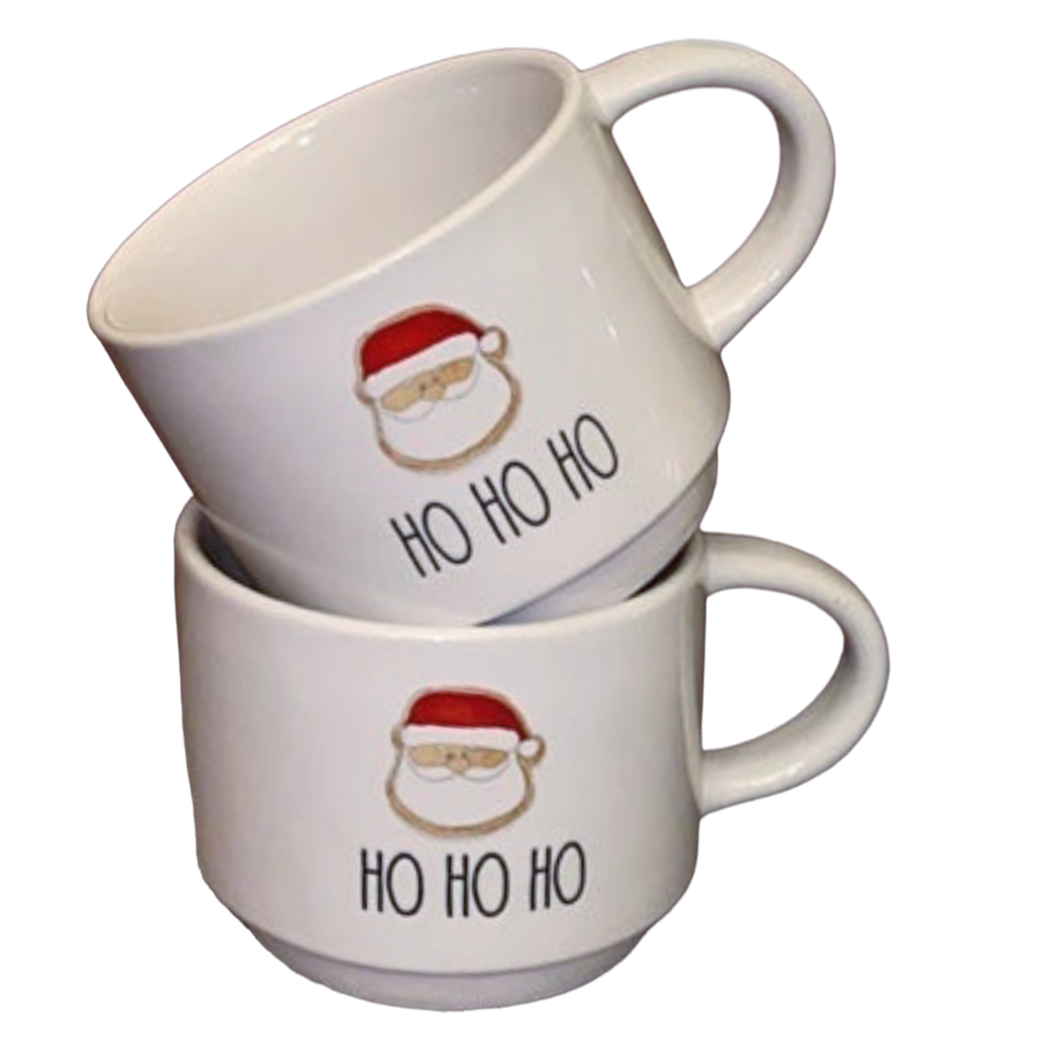 HO HO HO Stacking Mugs