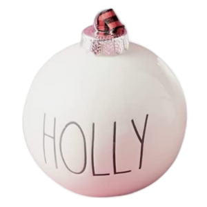 HOLLY Ornament