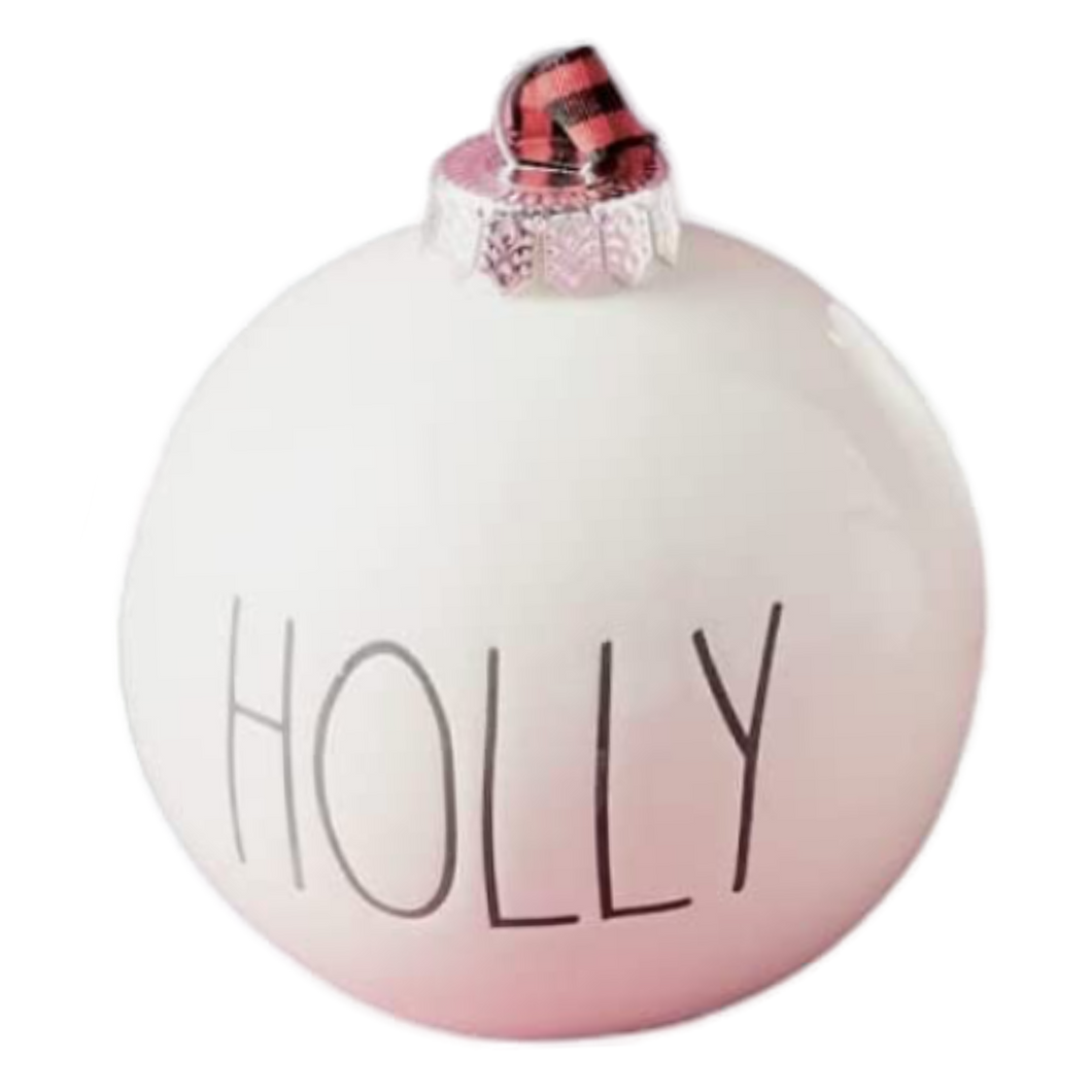 HOLLY Ornament