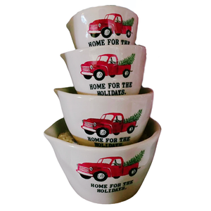 RED TRUCK Measuring Cups