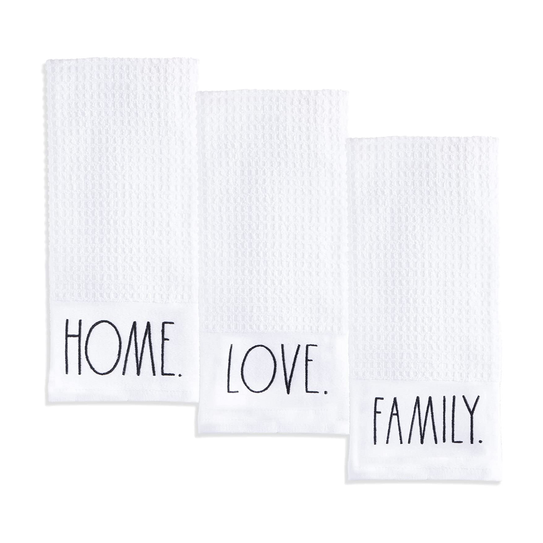 HOME, LOVE & FAMILY Kitchen Towels