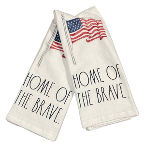 HOME OF THE BRAVE Towels