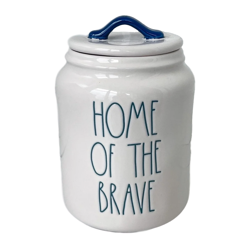 HOME OF THE BRAVE Canister