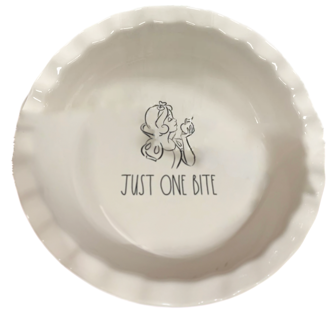 JUST ONE BITE Pie Plate