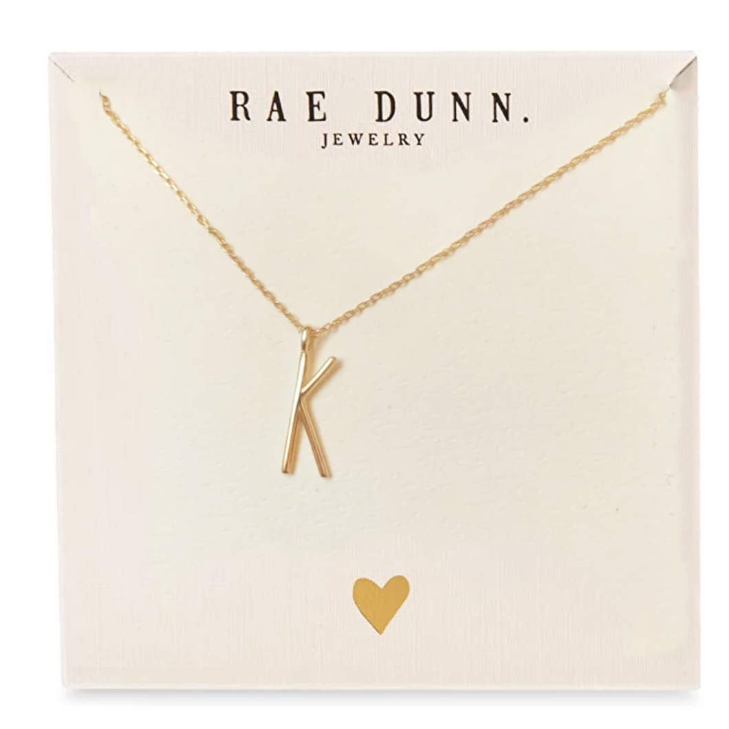 K INITIAL Necklace
