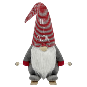 LET IT SNOW Plush Gnome