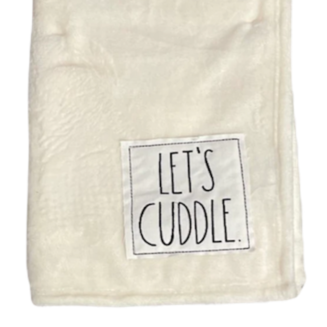 LET'S CUDDLE Blanket