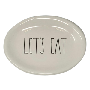 LET'S EAT Plate